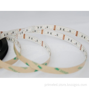 White Pcb 60led/m Rgb Led Strip Lighting 